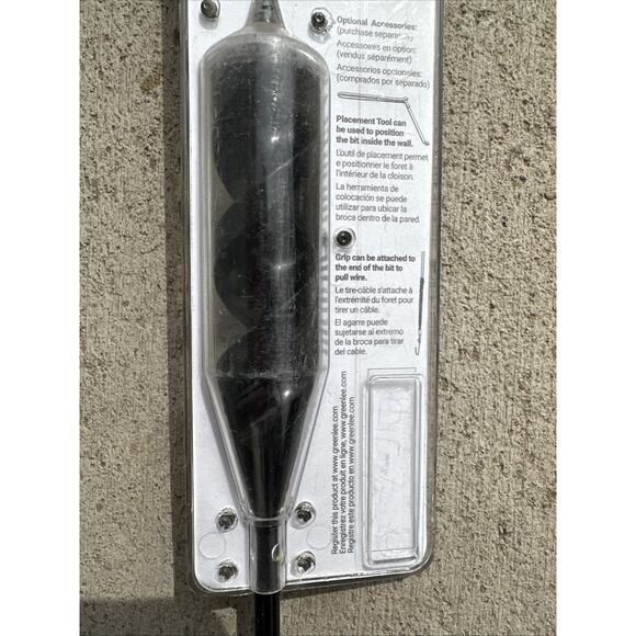 Greenlee 16-04-54A D'versibit Flexible Auger Drill Bit 1” x 54” Wood Type {GG} - Picture 9 of 10